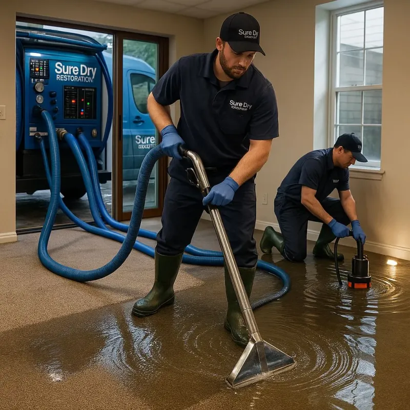 Water Extraction and Removal process in Bonneauville, PA